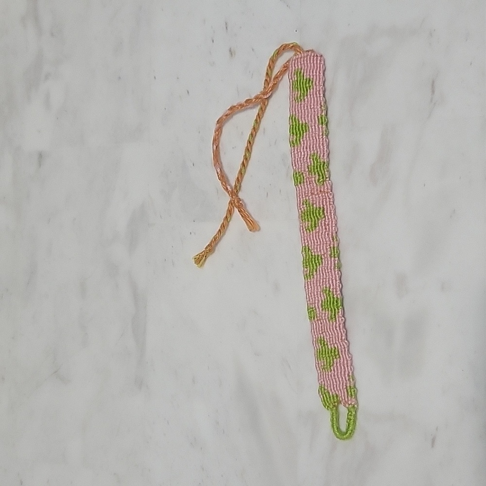 Hand Made Friendship Bracelet cactus 🌵 Patern